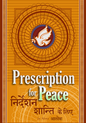 Prescription for Peace Hindi English Book Cover