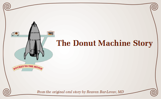 watch video - The Donut Machine Story