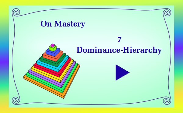 On Mastery - Part 6 Dominance-Hierarchy - Watch and listen